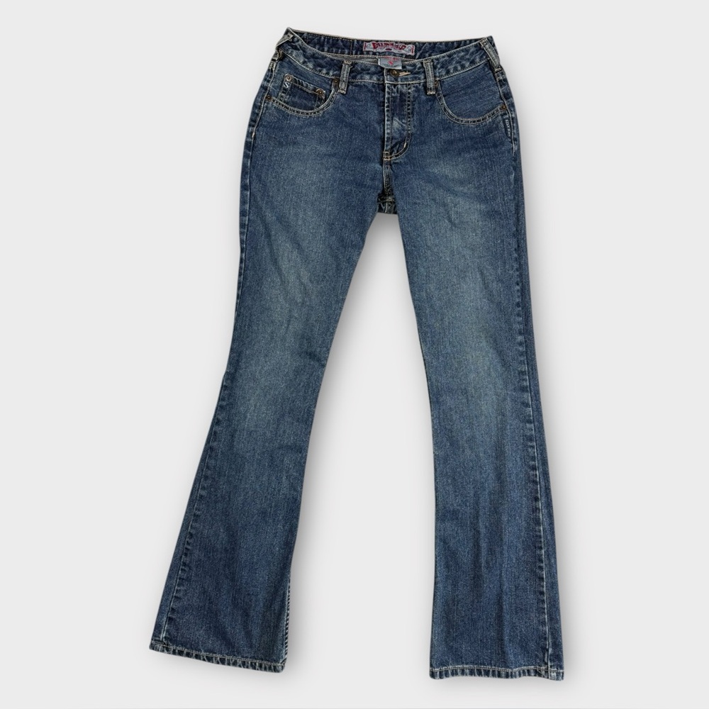 Silver‎ Jeans Mid Rise Flare Jeans Women’s 27x32 (Fits 26x29) Y2K Retro Denim